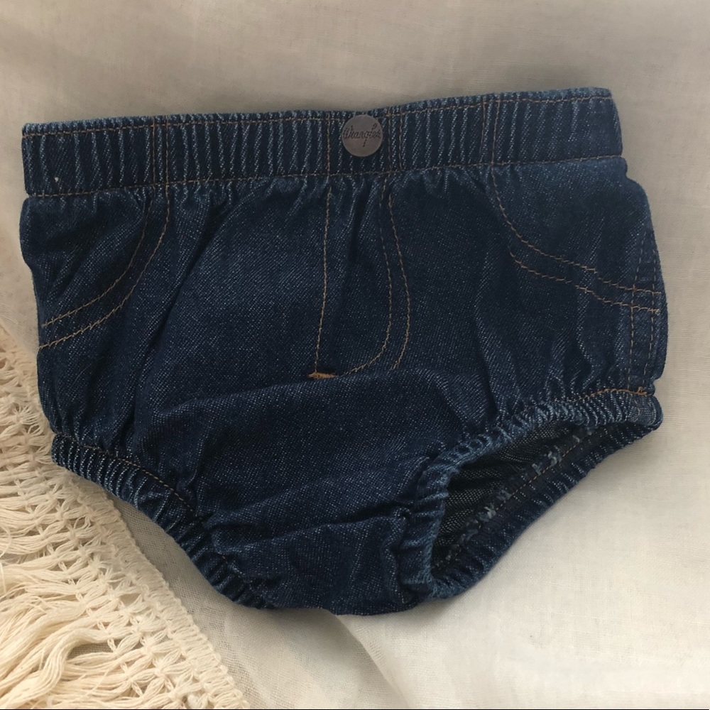 [Wrangler] Denim Diaper Cover